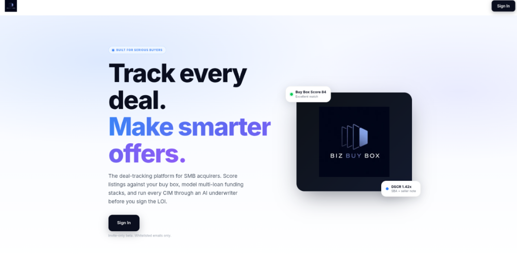 BizBuyBox visual